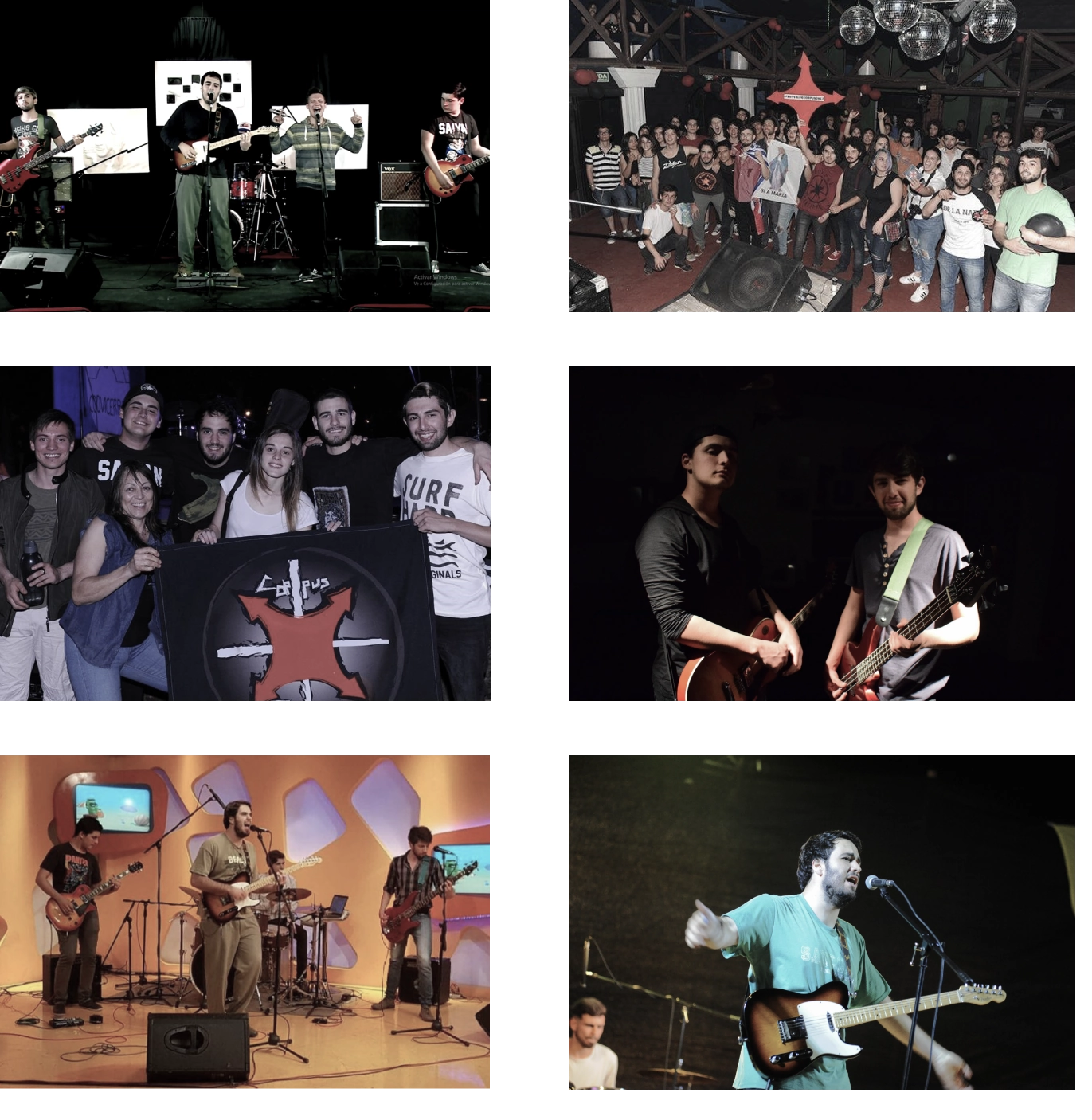 Imagenes de la banda 2017-2019