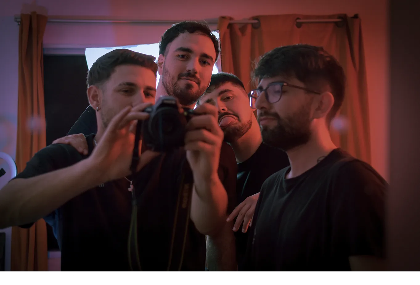 Imagen de la banda durante la reestructuración